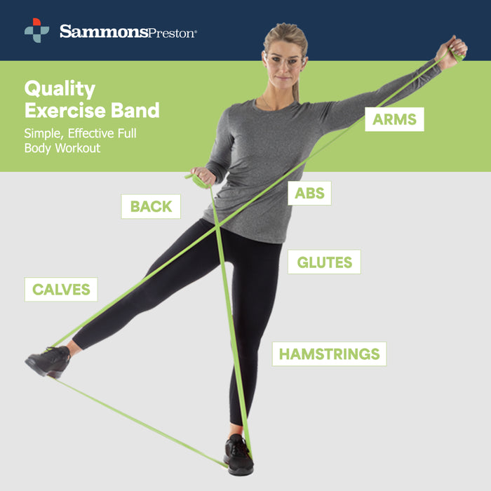 Sammons Preston Band Non-Latex  LVL 2 50 yd Lime