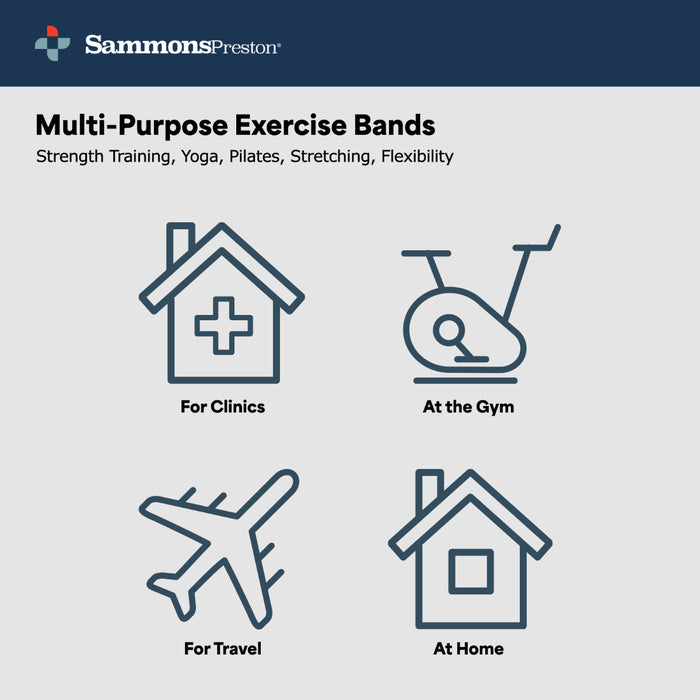 Sammons Preston Band Non-Latex LVL 4 50 yd Sky