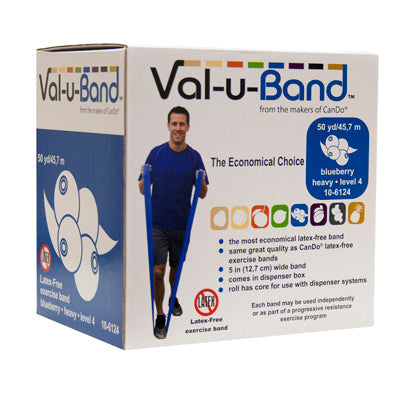 Val-u-Band Latex Free Exercise Band -50 Yards - physio supplies canada