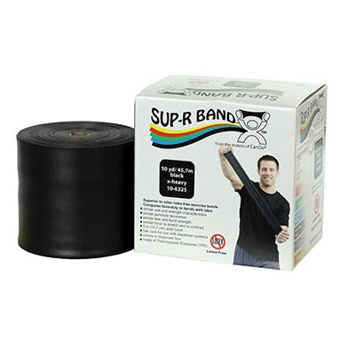 Sup-R Band Latex Free Exercise Band - 50 Yard Roll - physio supplies canada