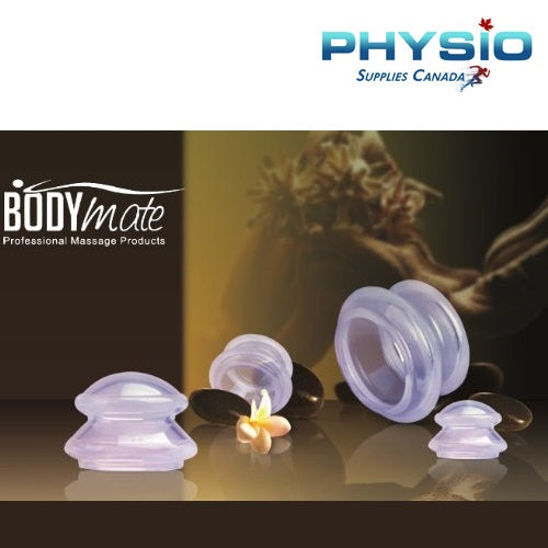 BODYMATE Silicone Cupping Set - Set of 4 - physio supplies canada