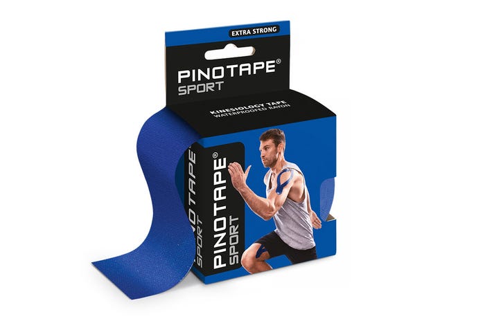 PINO Kinesiology Tape Sport deep blue (uncut) - physio supplies canada