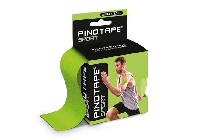 PINO Kinesiology Tape Sport Lime (uncut) - physio supplies canada