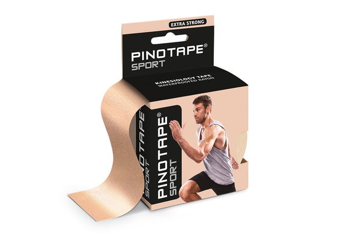 PINO Kinesiology Tape Sport light beige (uncut) - physio supplies canada