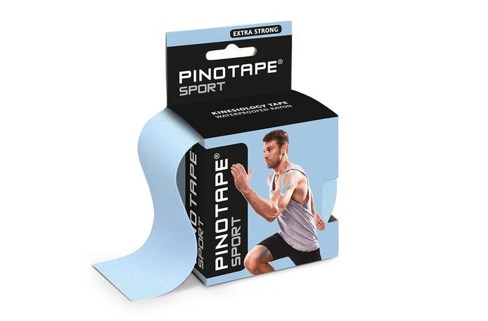 PINO Kinesiology Tape Sport ice blue (uncut) - physio supplies canada