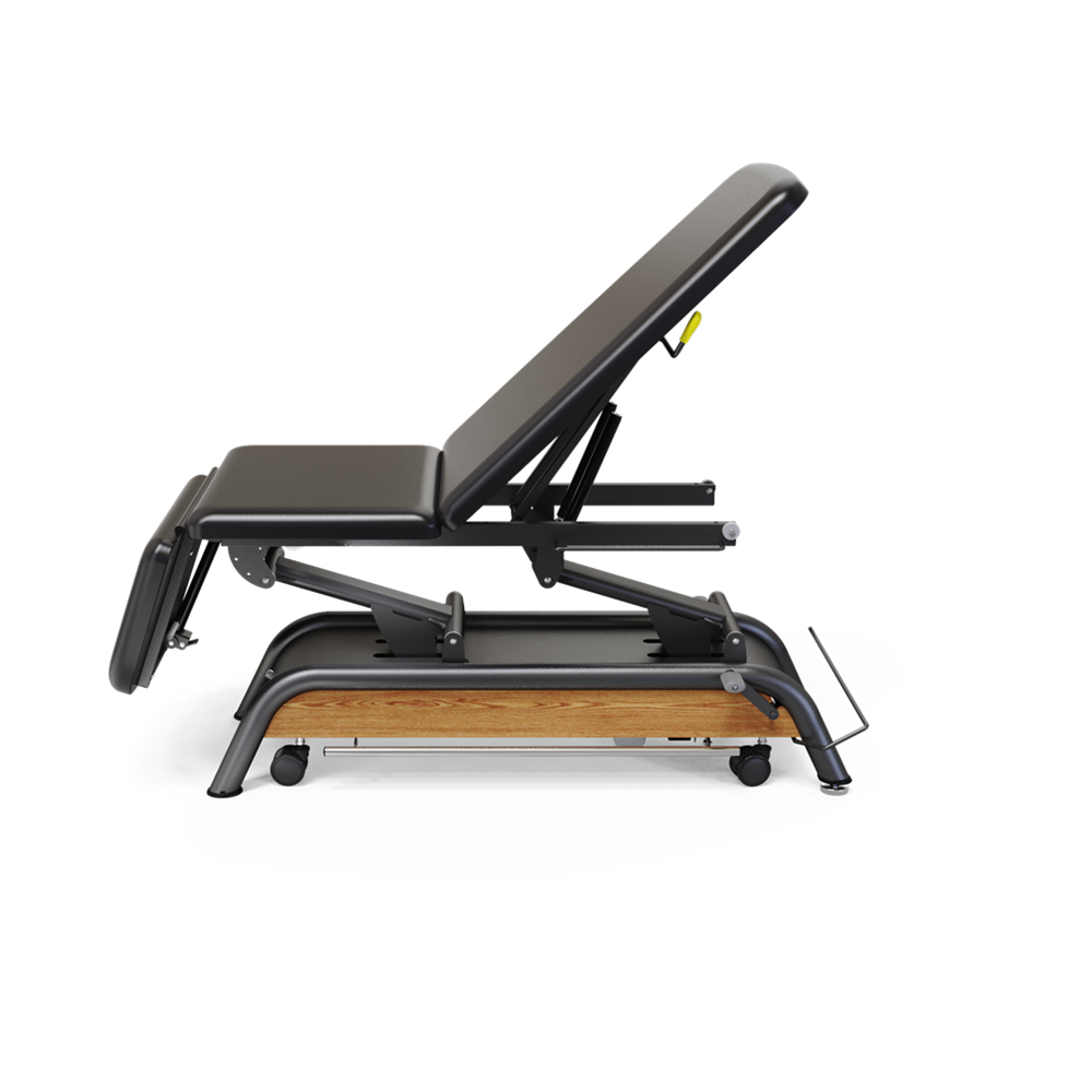 MediSports 3 Section Electric Treatment Table (Black)