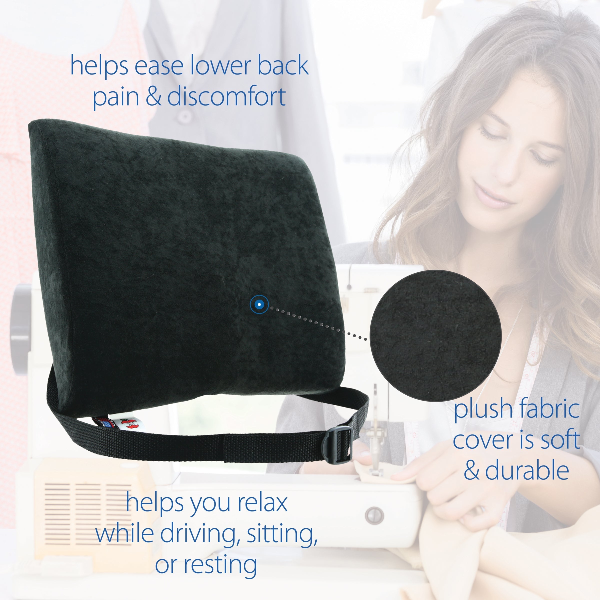Slimrest Deluxe Lumbar Support - physio supplies canada