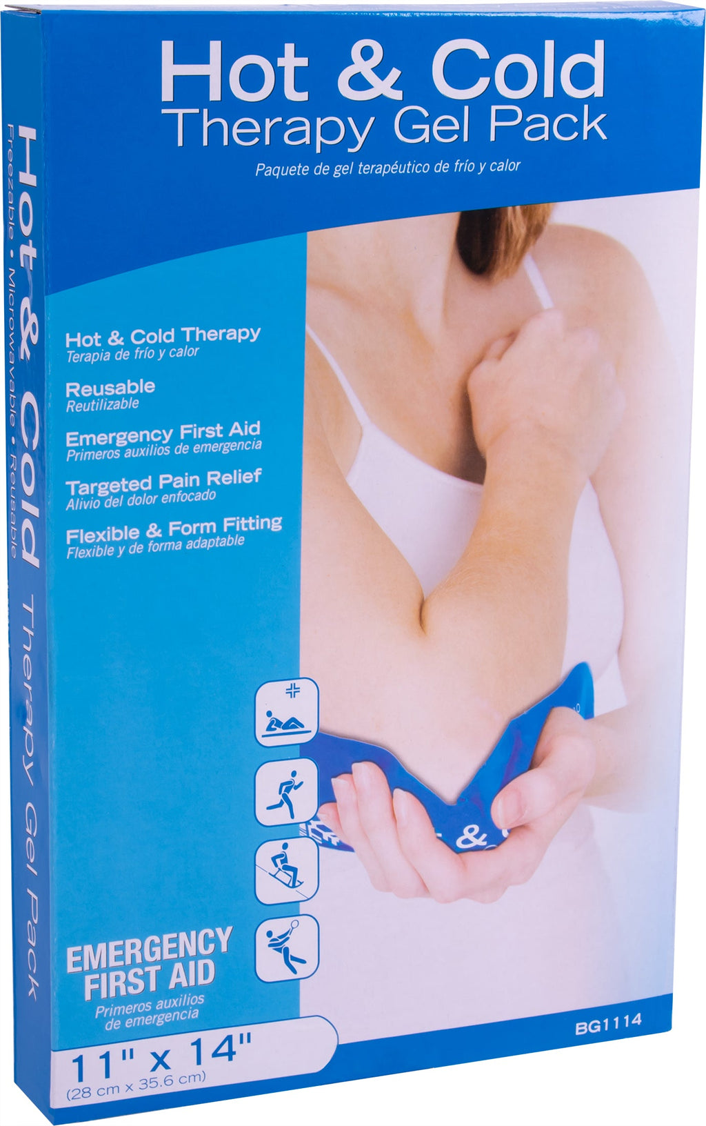 Hot & Cold Reusable Gel Packs - physio supplies canada