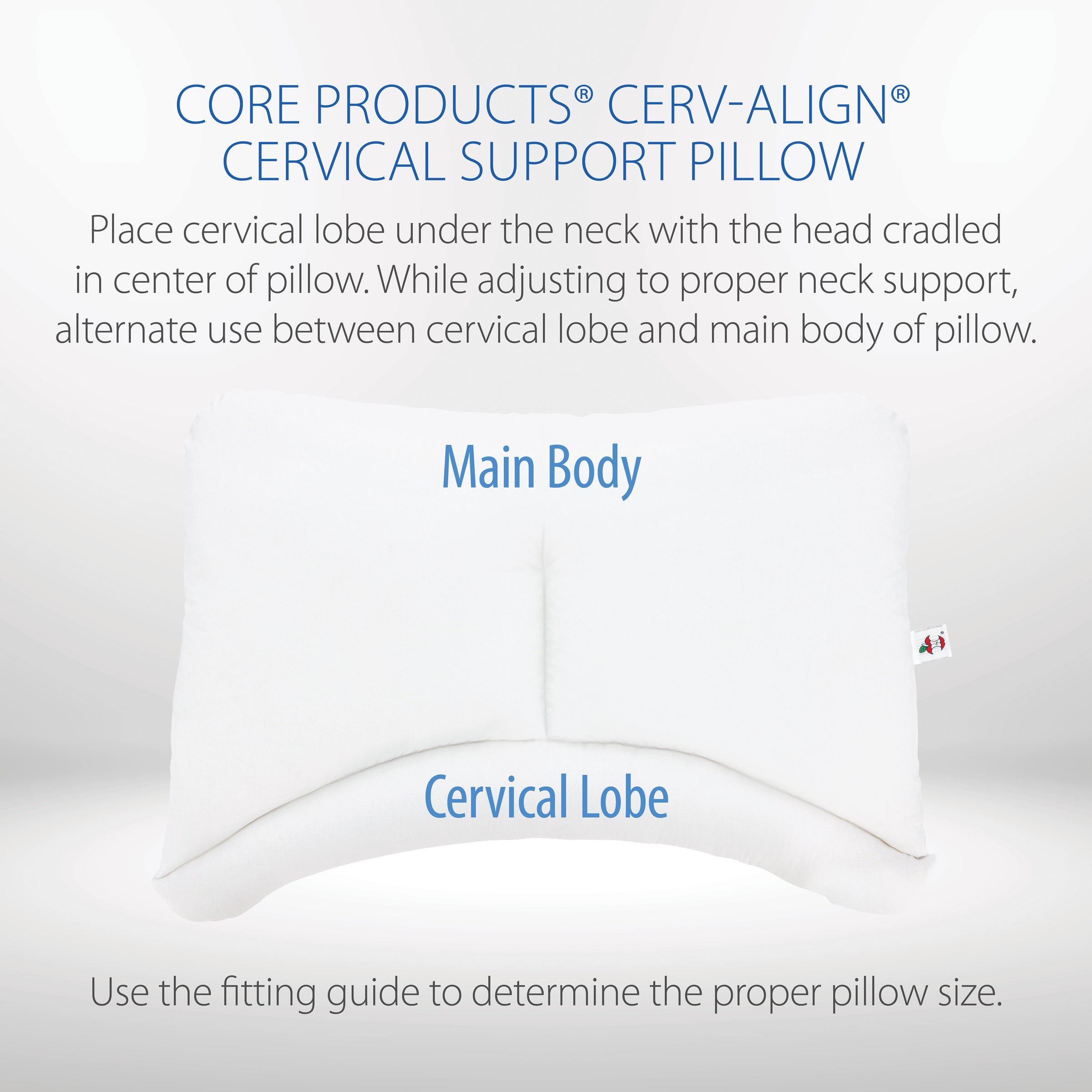 Cerv-Align Cervical Support Pillow - physio supplies canada