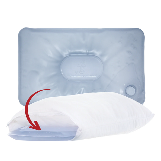 Tri-Core Water Pillow Adjustable Cervical Support Pillow - physio supplies canada