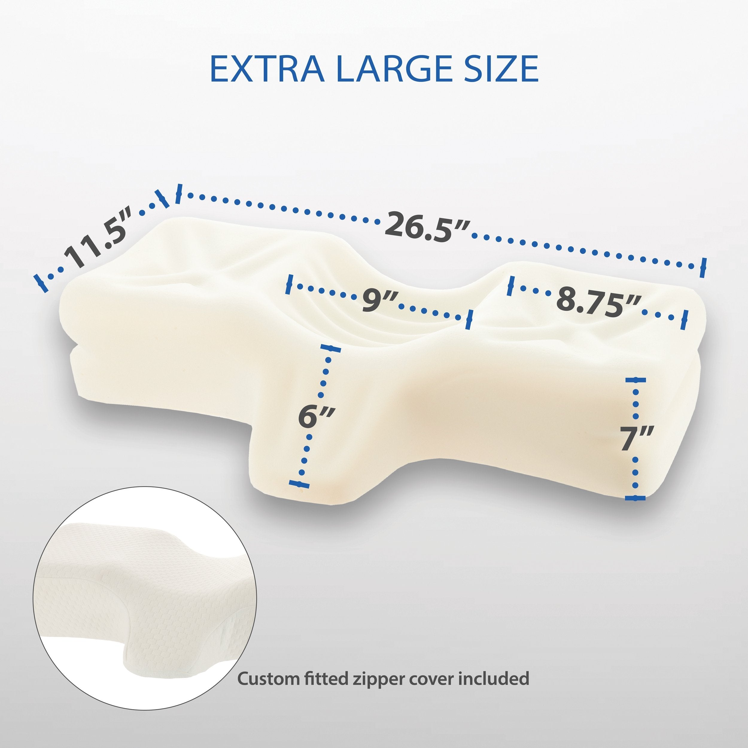 Therapeutica Orthopedic Sleeping Pillow - physio supplies canada