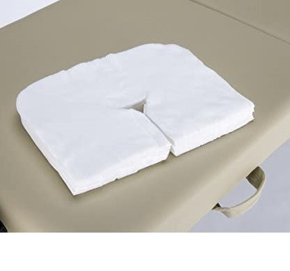 Disposable Flat headrest Sheet for Massage table (30 X 41cm) (Pk 100) - physio supplies canada
