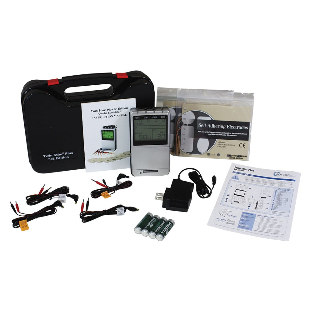 Twin Stim Plus 3rd Edition -4 Channel with TENS/EMS/IFC/MIC - physio supplies canada