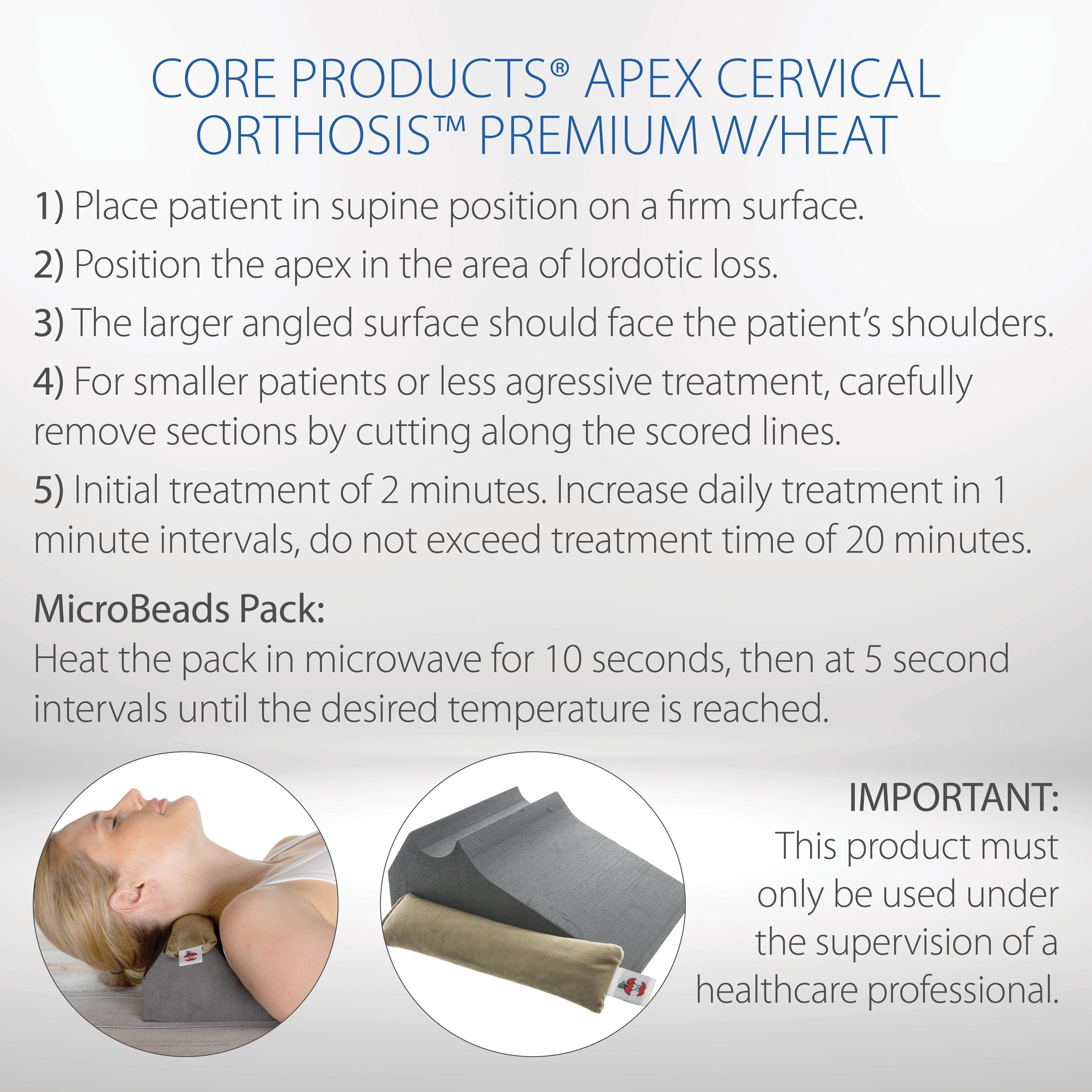 Apex Cervical Orthosis Premium with Heat - physio supplies canada