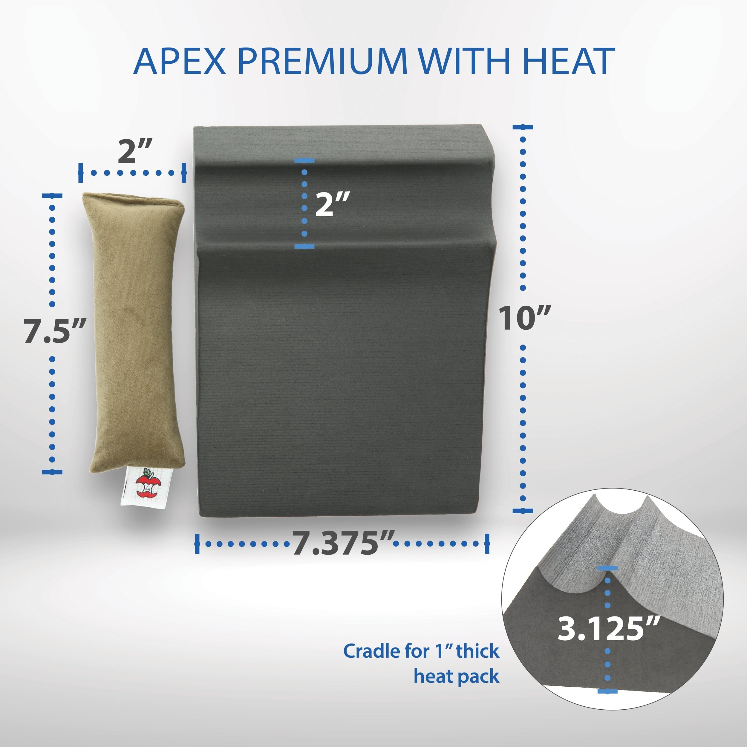 Apex Cervical Orthosis Premium with Heat - physio supplies canada