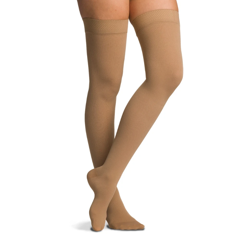 lastofa cotton - Thigh-high ( 23-32 mmHG) - physio supplies canada
