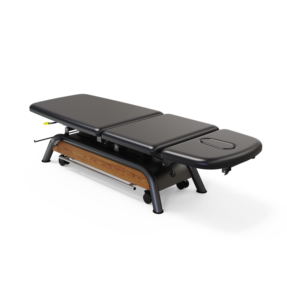 MediSports 3 Section Electric Treatment Table (Black)