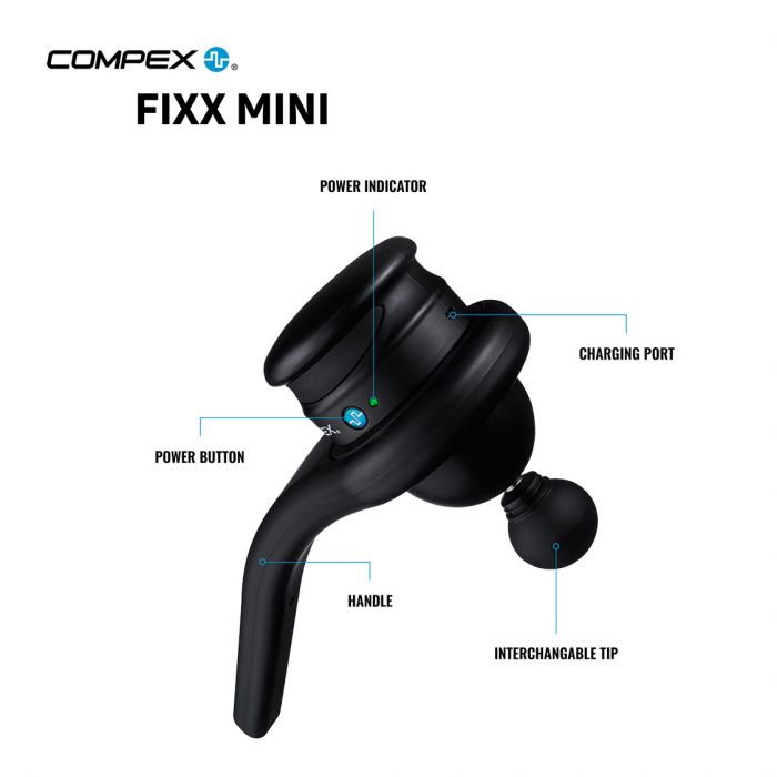 COMPEX FIXX™ MINI - BLACK - physio supplies canada